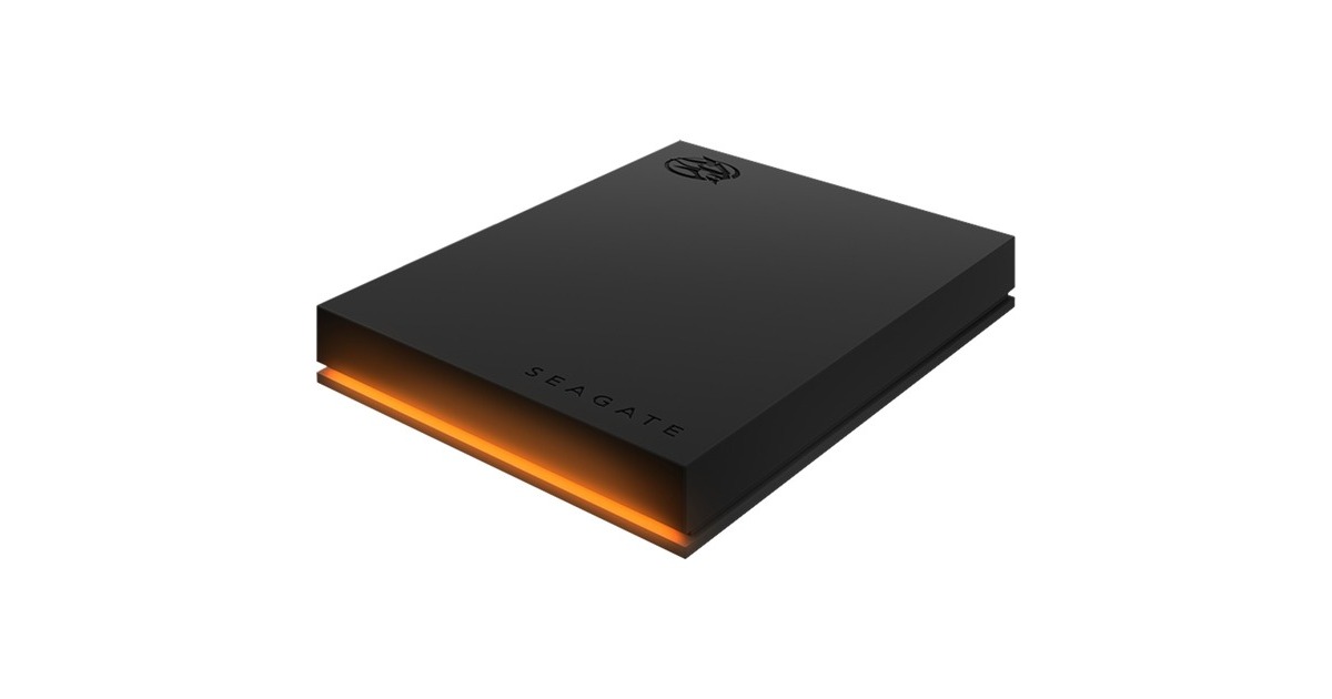 Seagate FireCuda Gaming HDD 2 TB, Externe Festplatte(schwarz, Micro-USB-B 3.2 Gen 1 (5 Gbit/s))