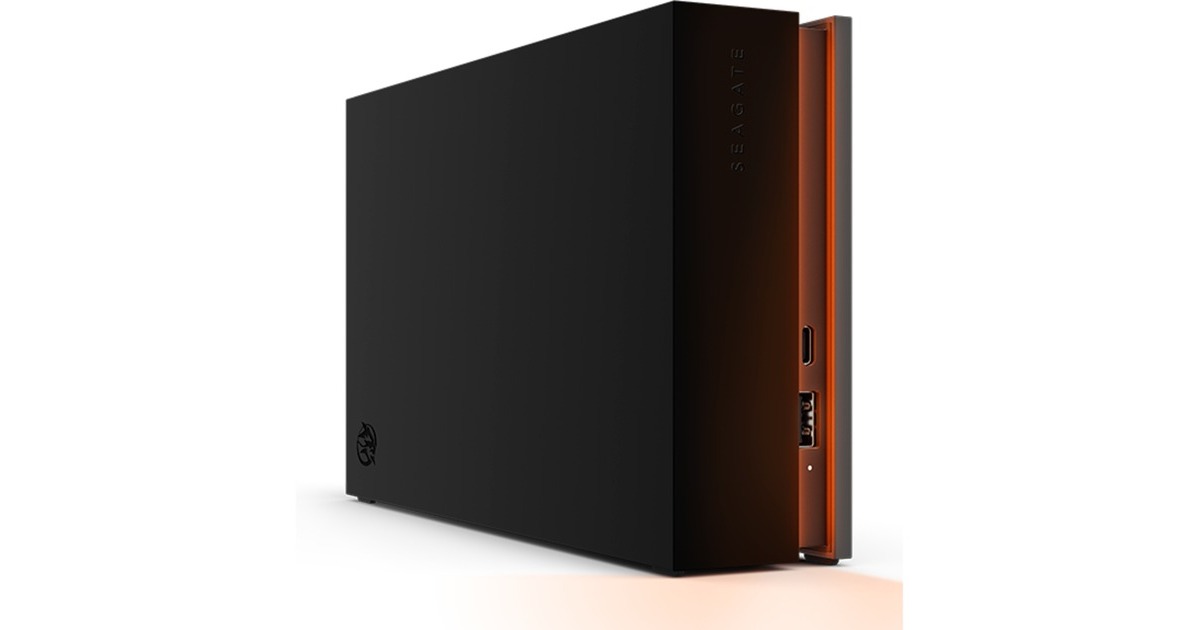 Seagate FireCuda Gaming Hub 16 TB, Externe Festplatte(schwarz, Micro-USB-B 3.2 Gen 1 (5 Gbit/s))