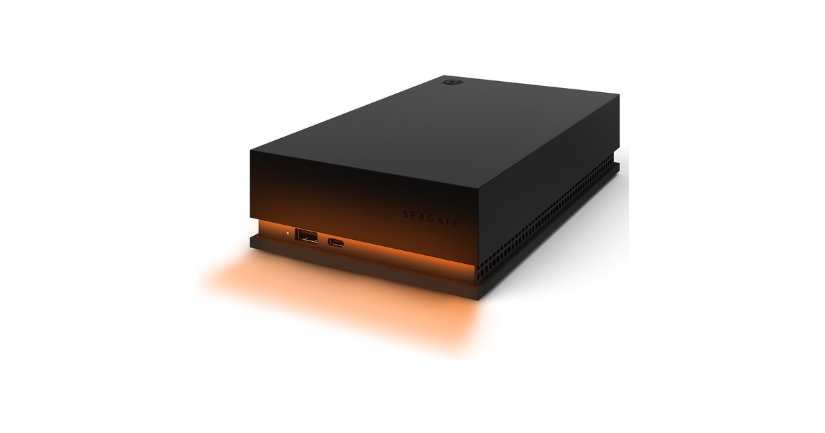 Seagate FireCuda Gaming Hub 8 TB, Externe Festplatte(schwarz, Micro-USB-B 3.2 Gen 1 (5 Gbit/s))