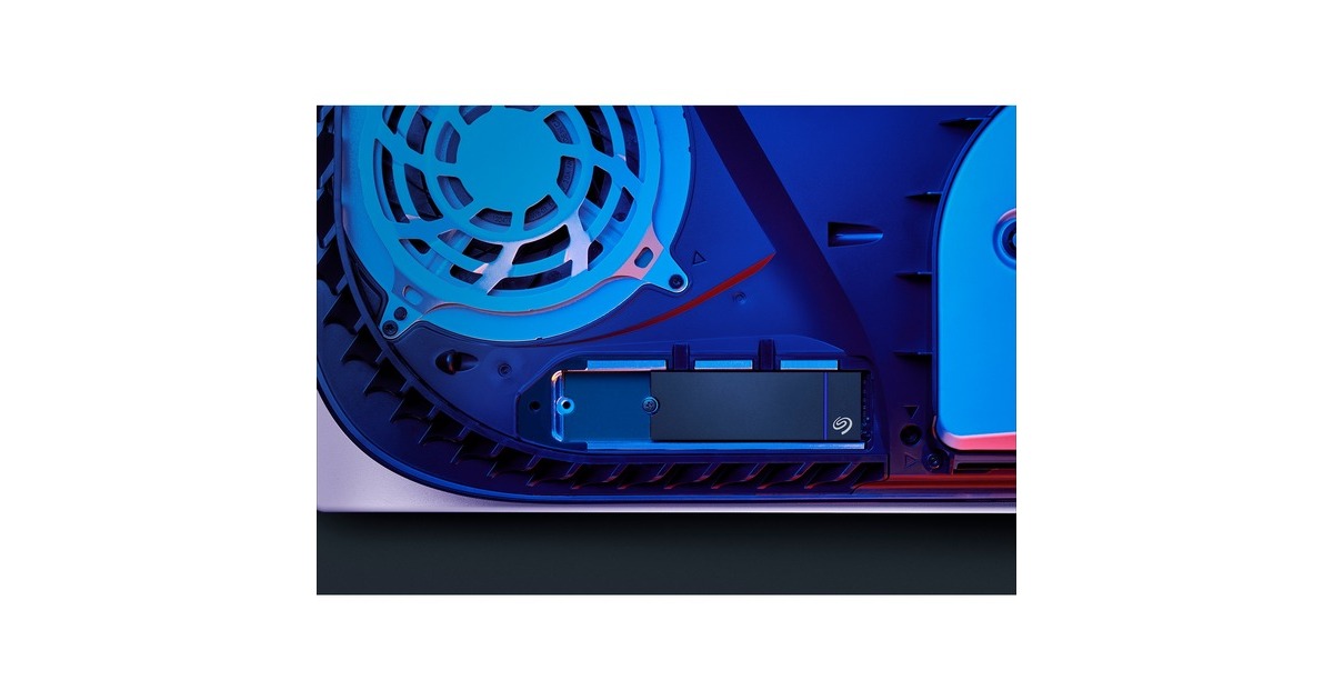 Seagate Game Drive PS5 NVMe SSD 1 TB(PCIe 4.0 x4, NVMe 1.4, M.2 2280 mit Kühlkörper)