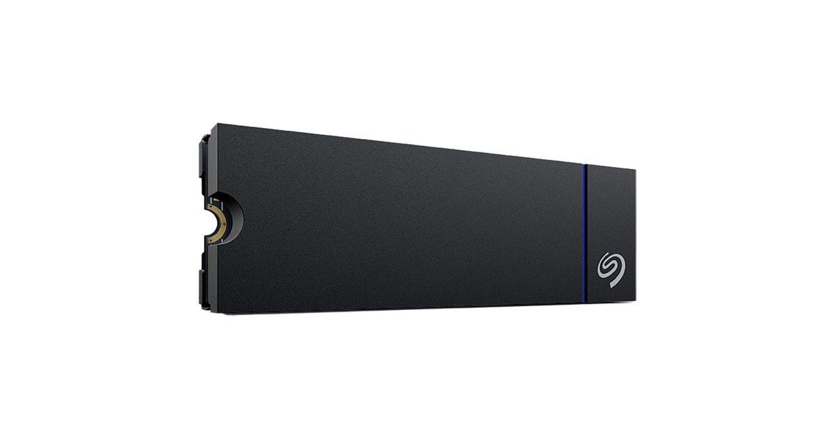Seagate Game Drive PS5 NVMe SSD 2 TB(PCIe 4.0 x4, NVMe 1.4, M.2 2280 mit Kühlkörper)