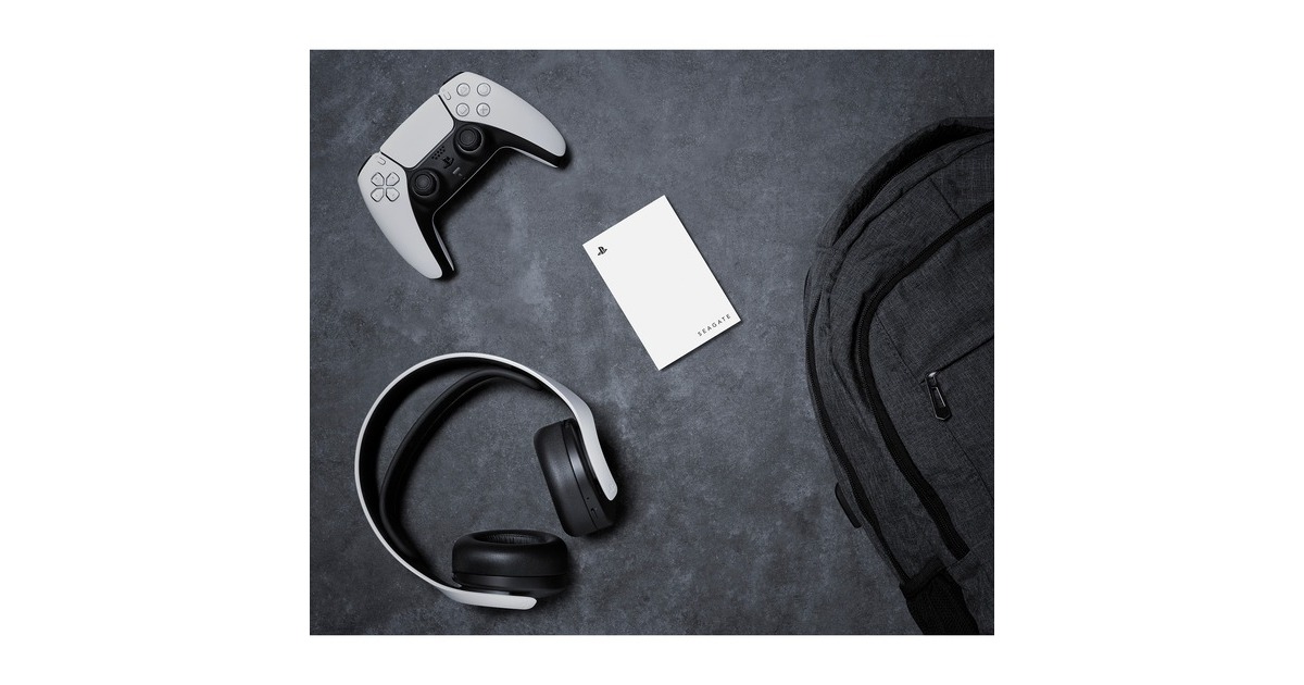 Seagate Game Drive for PS5 & PS4, Externe Festplatte(weiß, USB 3.1 Gen. 1 (5 Gbit/s))