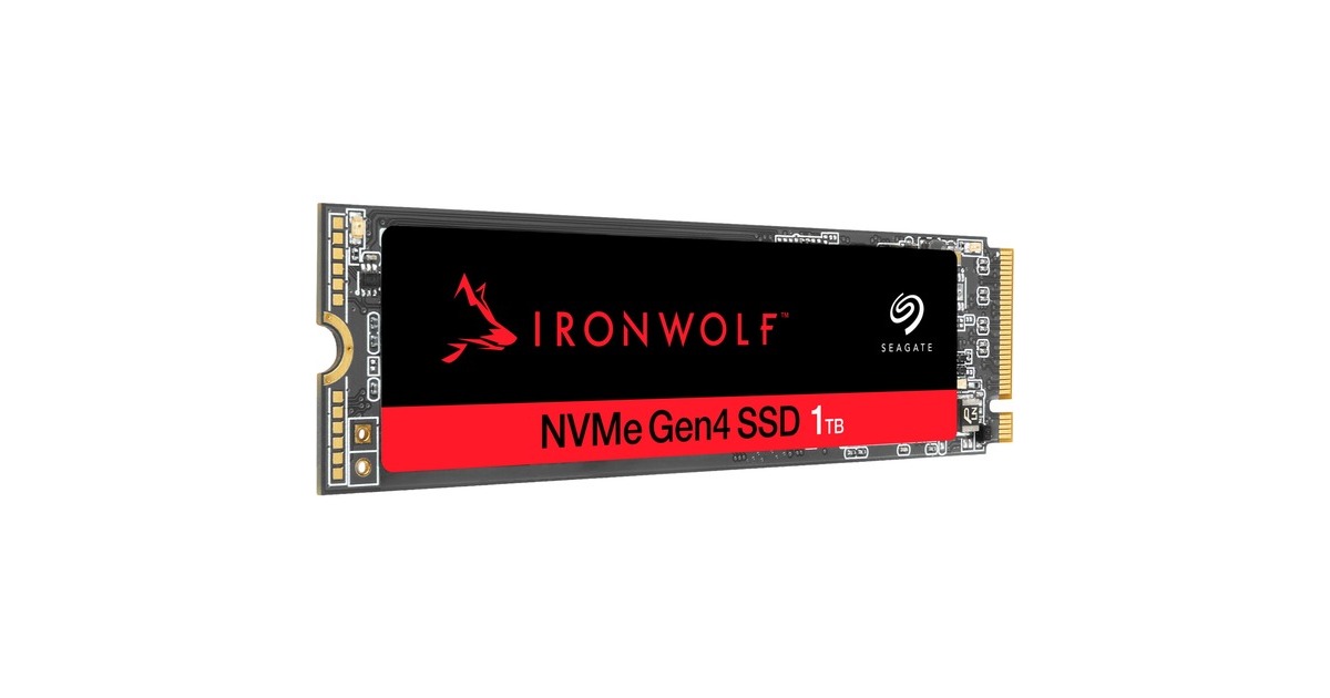 Seagate IronWolf 525 1 TB, SSD(PCIe 4.0 x4, NVMe 1.3, M.2 2280)