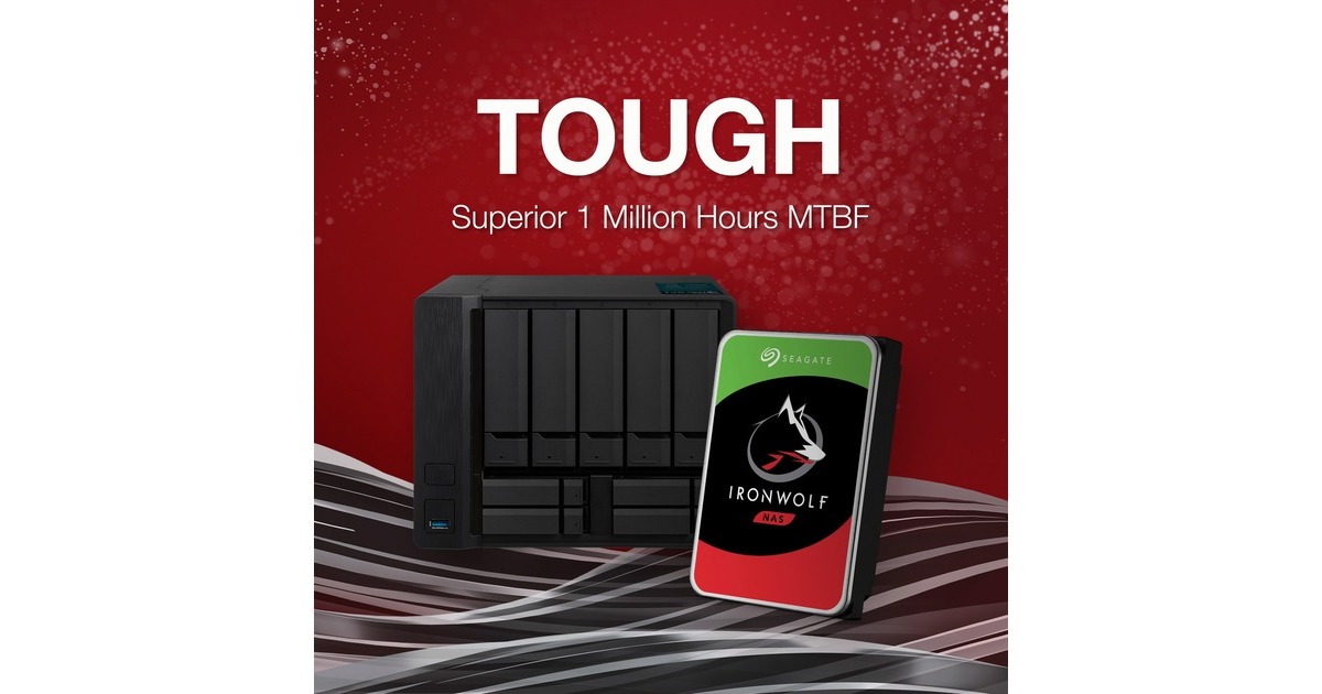 Seagate IronWolf NAS 3 TB CMR, Festplatte(SATA 6 Gb/s, 3,5