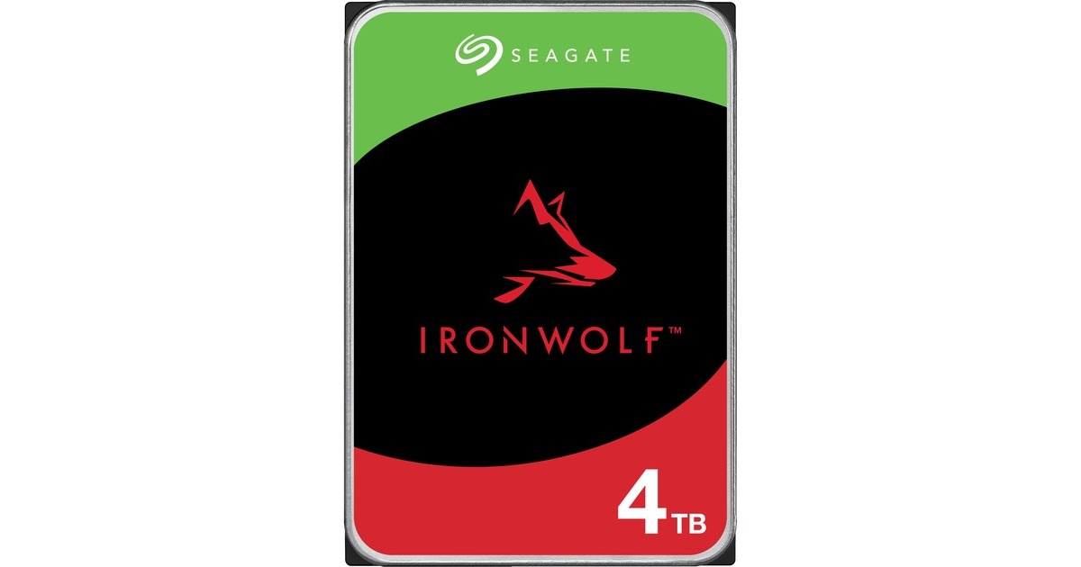 Seagate IronWolf NAS 4 TB CMR, Festplatte(SATA 6 Gb/s, 3,5")
