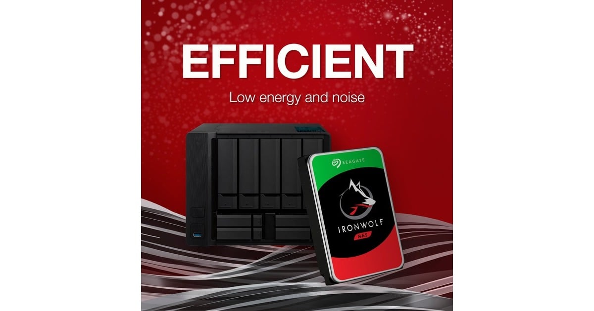 Seagate IronWolf NAS 6 TB CMR, Festplatte(SATA 6 GB/s, 3,5