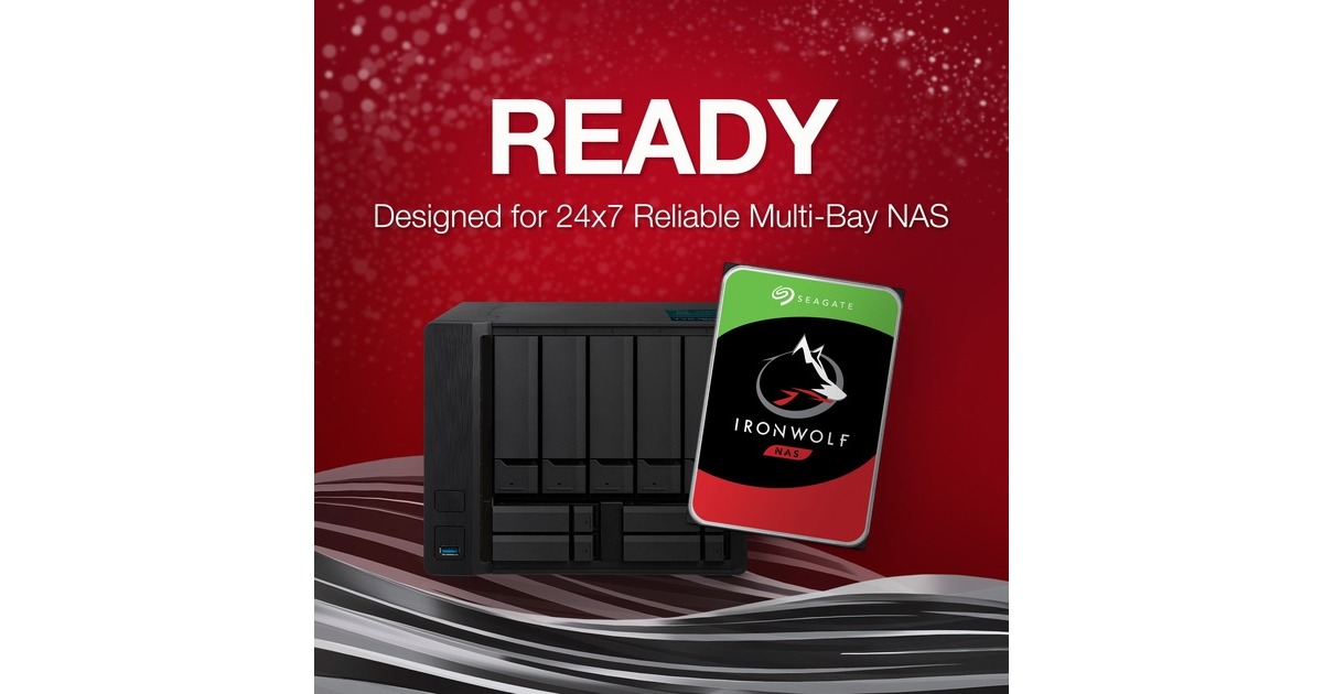 Seagate IronWolf NAS 8 TB CMR, Festplatte(SATA 6 GB/s, 3,5