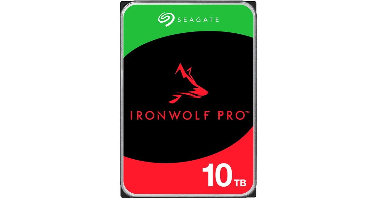 Seagate IronWolf Pro NAS 10 TB CMR, Festplatte(SATA 6 Gb/s, 3,5")