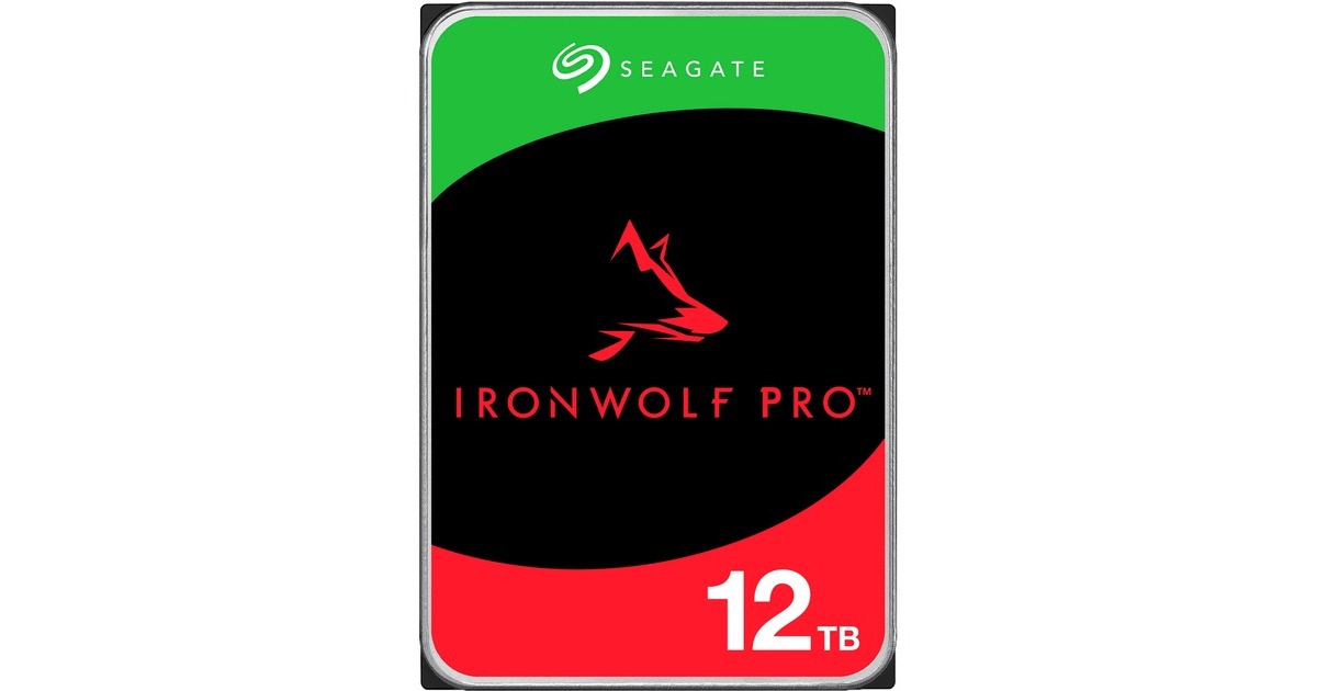 Seagate IronWolf Pro NAS 12 TB CMR, Festplatte(SATA 6 Gb/s, 3,5")