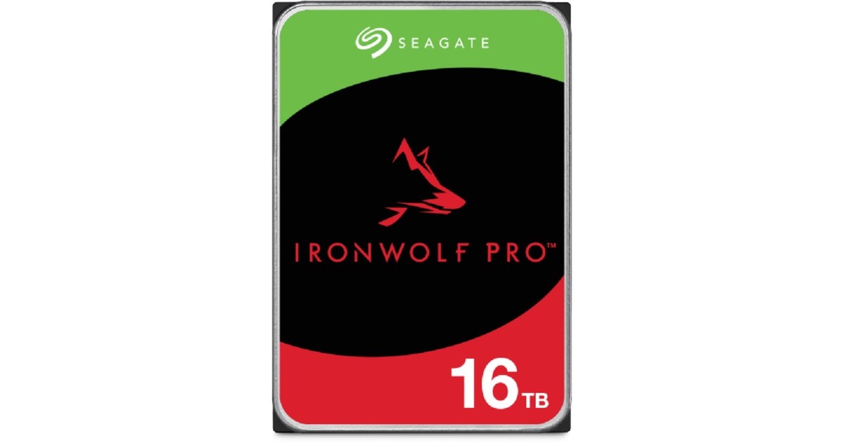 Seagate IronWolf Pro NAS 16 TB CMR, Festplatte(SATA 6 Gb/s, 3,5