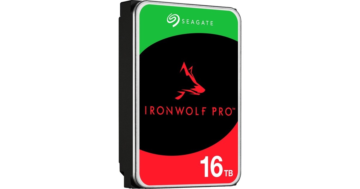 Seagate IronWolf Pro NAS 16 TB Generalüberholt, Festplatte(SATA 6 Gb/s, 3,5