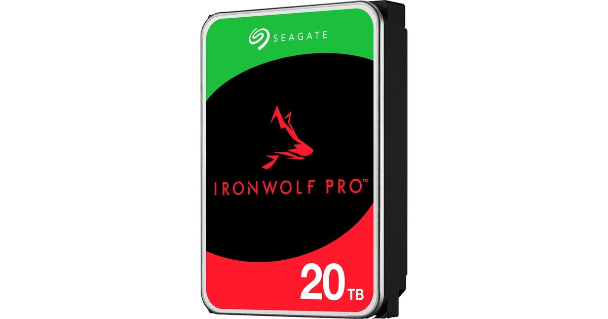Seagate IronWolf Pro NAS 20 TB CMR Generalüberholt, Festplatte(SATA 6 Gb/s, 3,5