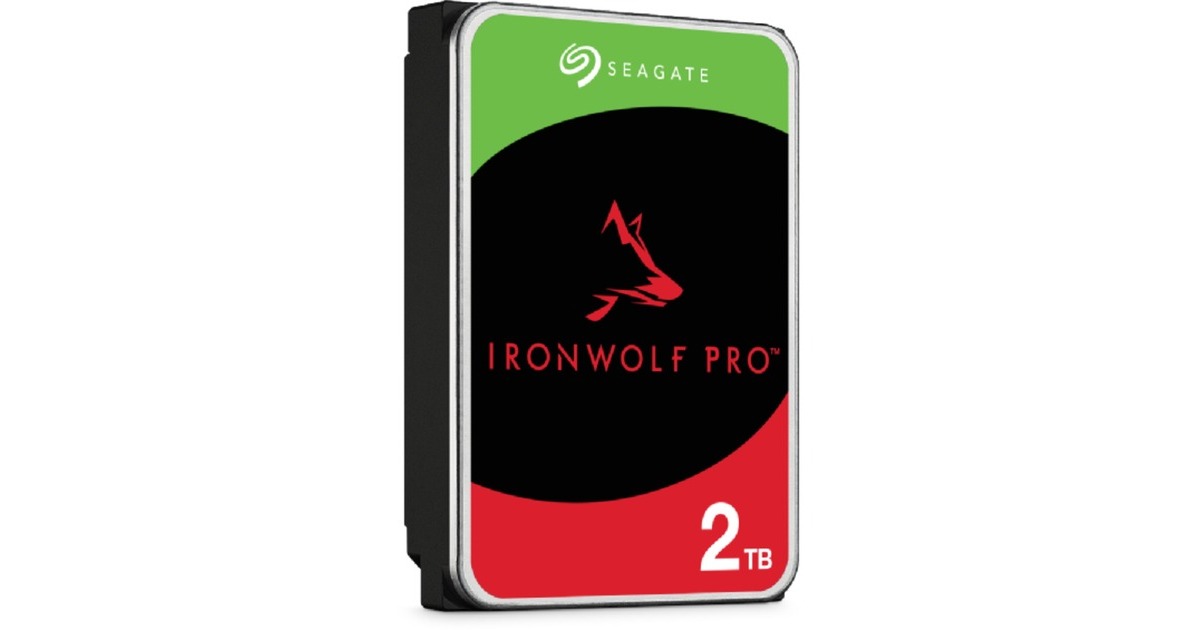 Seagate IronWolf Pro NAS 2 TB CMR, Festplatte(SATA 6 Gb/s, 3,5