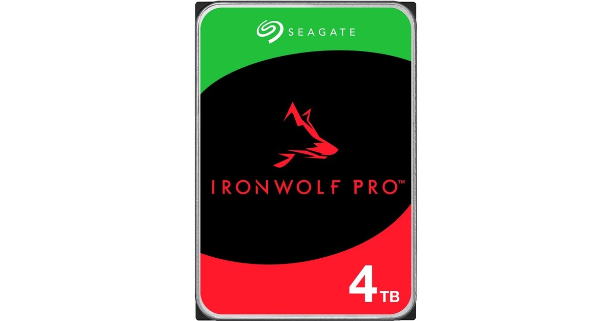 Seagate IronWolf Pro NAS 4 TB CMR, Festplatte(SATA 6 Gb/s, 3,5")