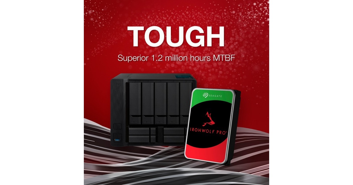 Seagate IronWolf Pro NAS 4 TB CMR, Festplatte(SATA 6 Gb/s, 3,5
