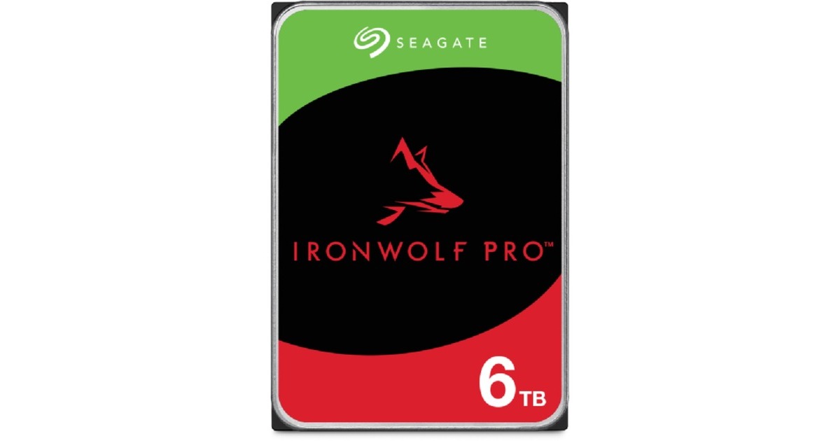 Seagate IronWolf Pro NAS 6 TB CMR, Festplatte(SATA 6 Gb/s, 3,5