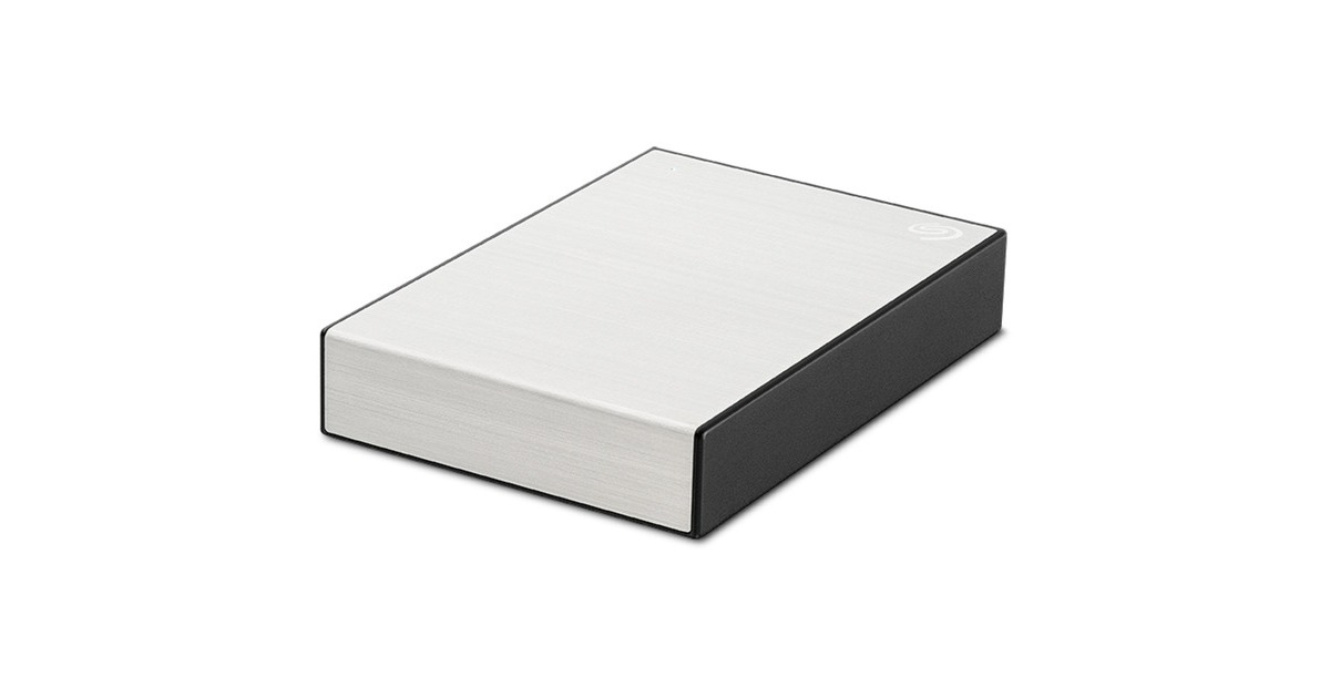 Seagate One Touch mit Kennwort 1 TB, Externe Festplatte(silber, Micro-USB-B 3.2 Gen 1 (5 Gbit/s))