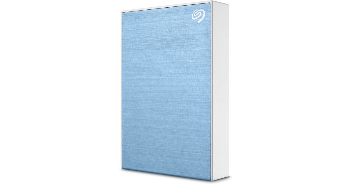 Seagate One Touch mit Kennwort 4 TB, Externe Festplatte(hellblau, Micro-USB-B 3.2 Gen 1 (5 Gbit/s))