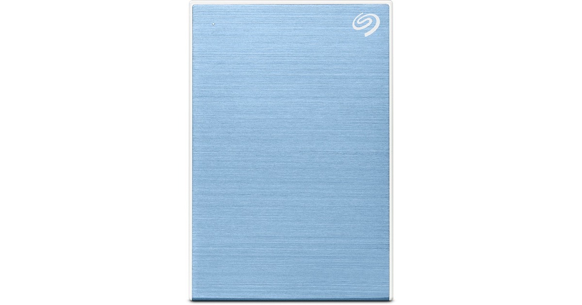 Seagate One Touch mit Kennwort 5 TB, Externe Festplatte(hellblau, Micro-USB-B 3.2 Gen 1 (5 Gbit/s))