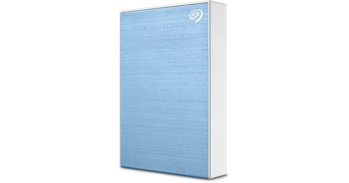 Seagate One Touch mit Kennwort 5 TB, Externe Festplatte(hellblau, Micro-USB-B 3.2 Gen 1 (5 Gbit/s))