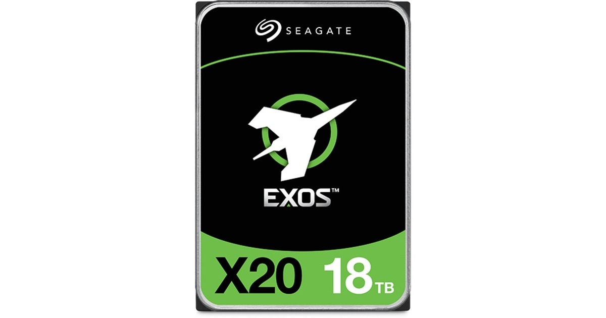 Seagate Seag18TB ST18000NM000D7200SAS X20 Standard Model, Festplatte(SATA 6 Gb/s, 3,5