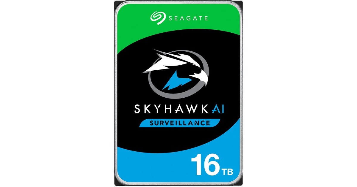 Seagate SkyHawk AI 16 TB, Festplatte(SATA 6 Gb/s, 3,5")