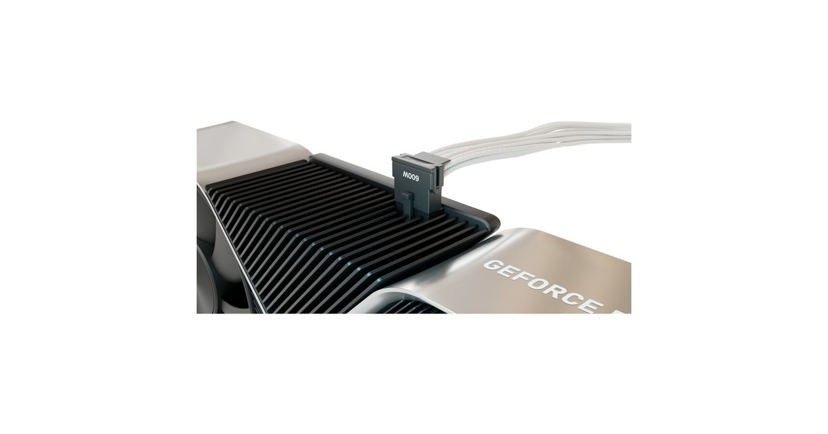 Seasonic 12VHPWR PCIe Adapter Kabel, 90° abgewinkelt(weiß, 75cm)