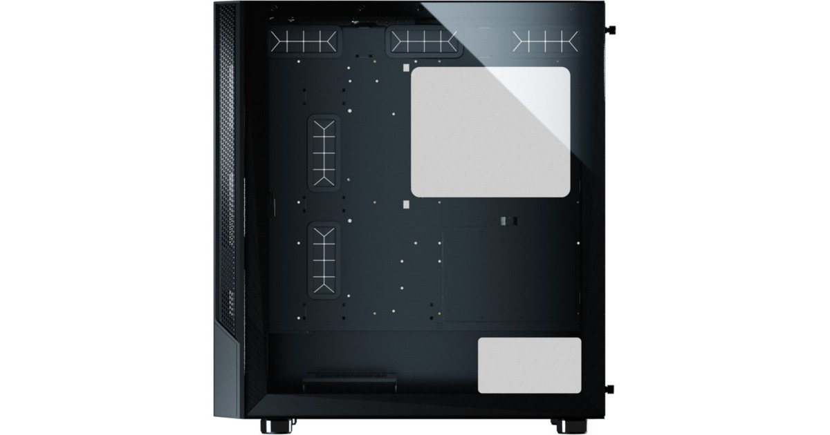 Seasonic ARCH Q503 + CONNECT DGC-650, Tower-Gehäuse(schwarz, Tempered Glass)