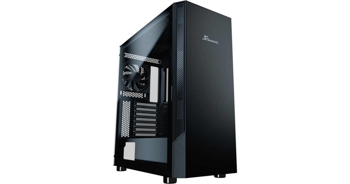 Seasonic ARCH Q503 + CONNECT DGC-750, Tower-Gehäuse(schwarz, Tempered Glass)