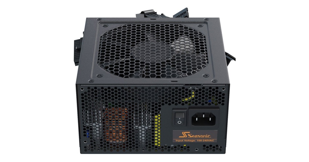 Seasonic B12 BC-550 550W, PC-Netzteil(schwarz, 2x PCIe, 550 Watt)