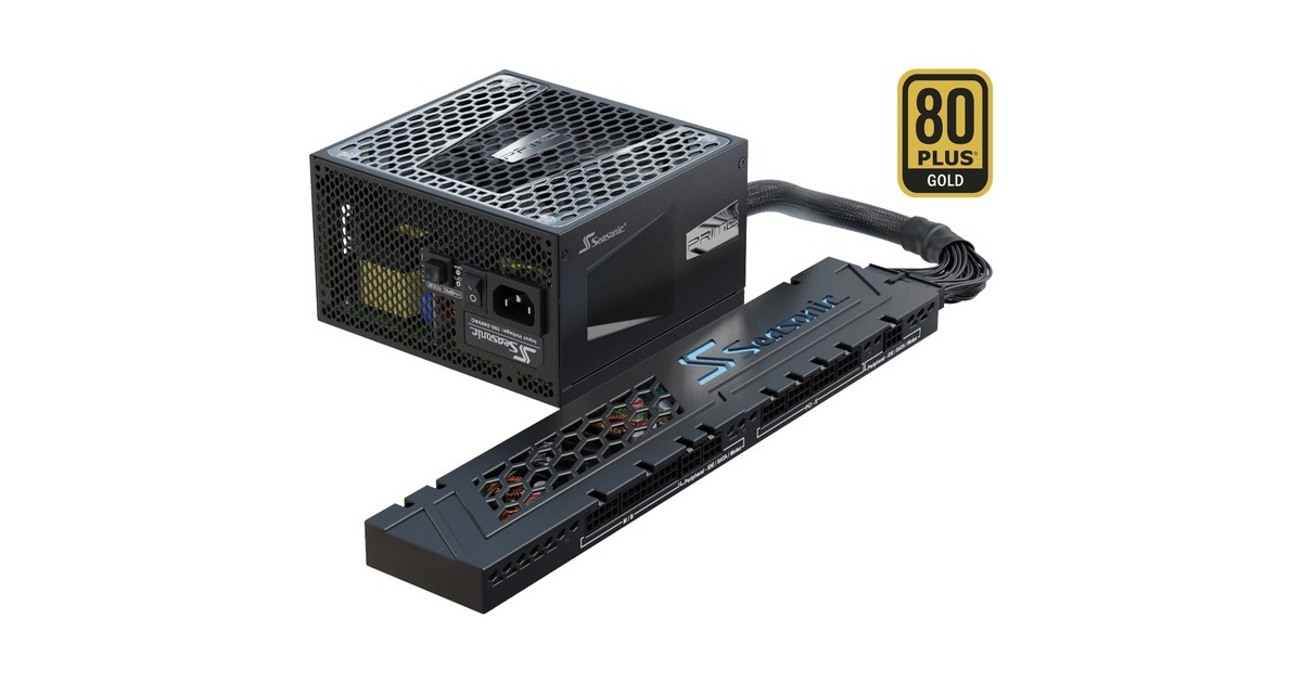 Seasonic CONNECT 750 GOLD 750W, PC-Netzteil(schwarz, 4x PCIe, Kabel-Management, 750 Watt)