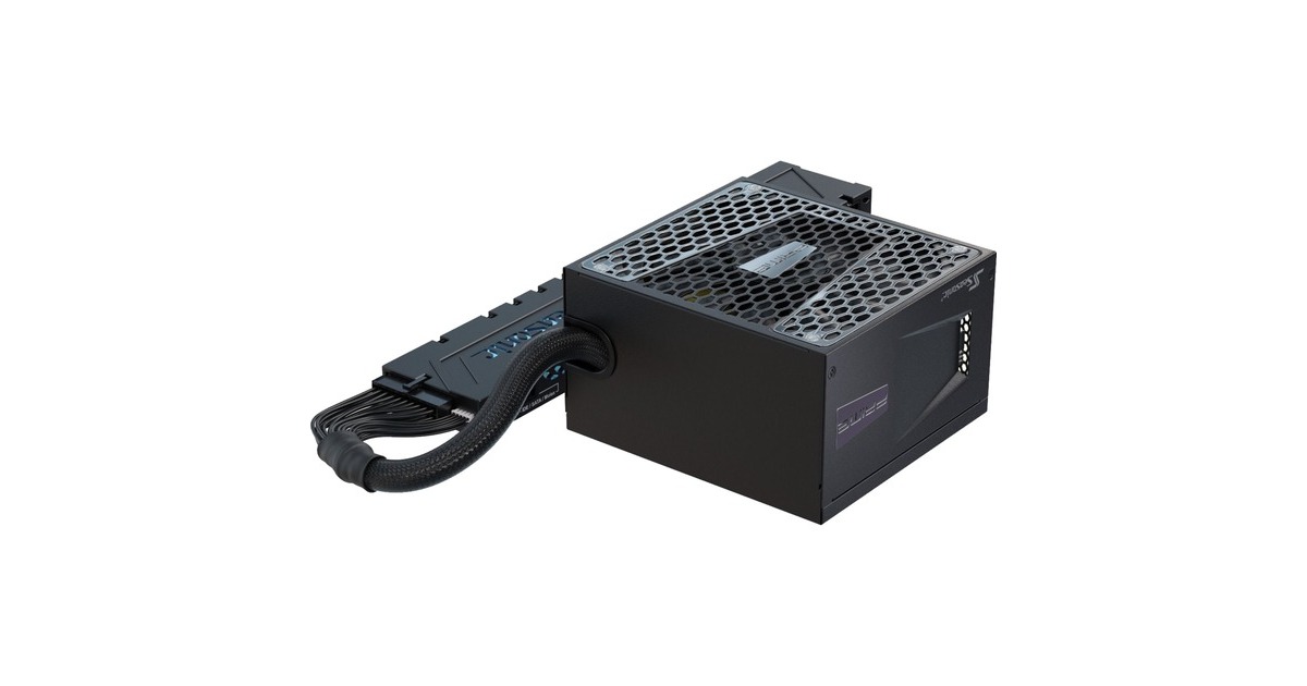 Seasonic CONNECT 750 GOLD 750W, PC-Netzteil(schwarz, 4x PCIe, Kabel-Management, 750 Watt)