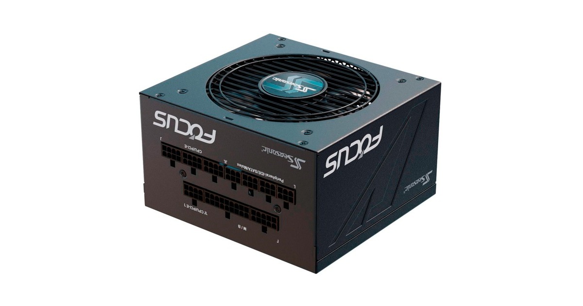Seasonic FOCUS GX-750 ATX3.0, PC-Netzteil(schwarz, 1x 12VHPWR, 2x PCIe, Kabel-Management, 750 Watt)
