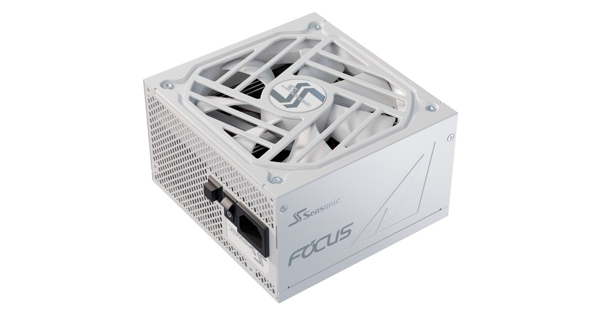Seasonic FOCUS GX-850 850W ATX3.0 White Edition, PC-Netzteil(weiß, 1x 12VHPWR, 3x PCIe, Kabel-Management, 850 Watt)