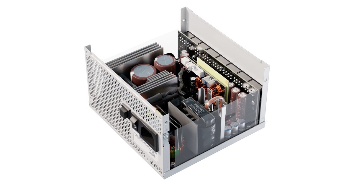 Seasonic FOCUS GX-850 850W ATX3.0 White Edition, PC-Netzteil(weiß, 1x 12VHPWR, 3x PCIe, Kabel-Management, 850 Watt)