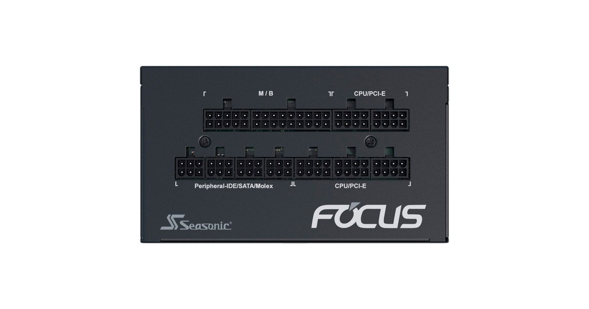 Seasonic FOCUS GX-850 ATX3.0, PC-Netzteil(schwarz, 1x 12VHPWR, 3x PCIe, Kabel-Management, 850 Watt)