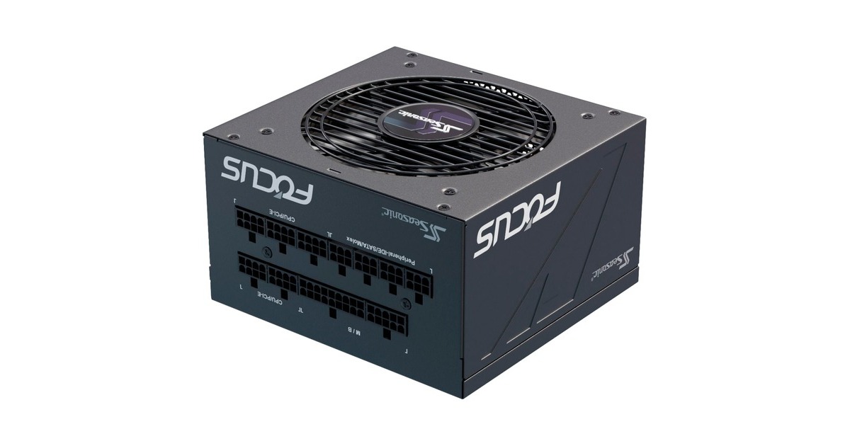 Seasonic FOCUS GX-850 ATX3.0, PC-Netzteil(schwarz, 1x 12VHPWR, 3x PCIe, Kabel-Management, 850 Watt)