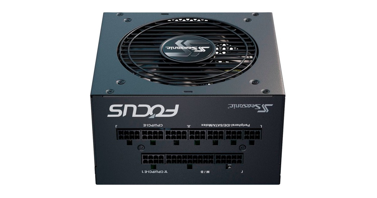 Seasonic FOCUS PX-750 ATX3.0, PC-Netzteil(schwarz, 1x 12VHPWR, 2x PCIe, Kabel-Management, 750 Watt)