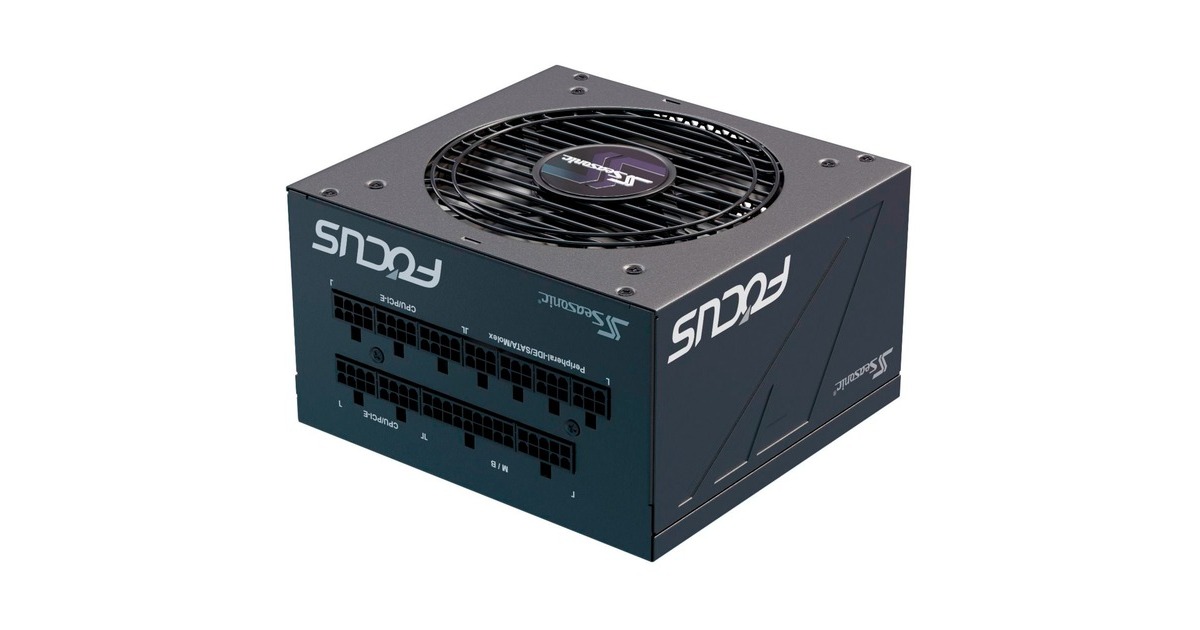 Seasonic FOCUS PX-850 ATX3.0, PC-Netzteil(schwarz, 1x 12VHPWR, 3x PCIe, Kabel-Management, 850 Watt)