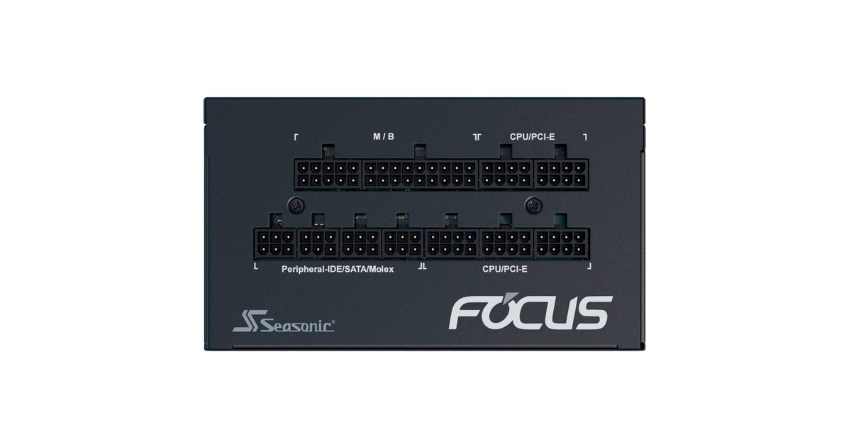 Seasonic FOCUS PX-850 ATX3.0, PC-Netzteil(schwarz, 1x 12VHPWR, 3x PCIe, Kabel-Management, 850 Watt)