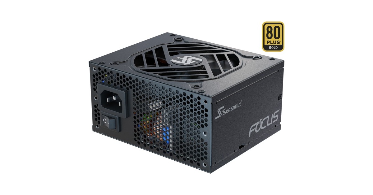 Seasonic FOCUS SGX-750, PC-Netzteil(schwarz, 4x PCIe, Kabel-Management, 750 Watt)