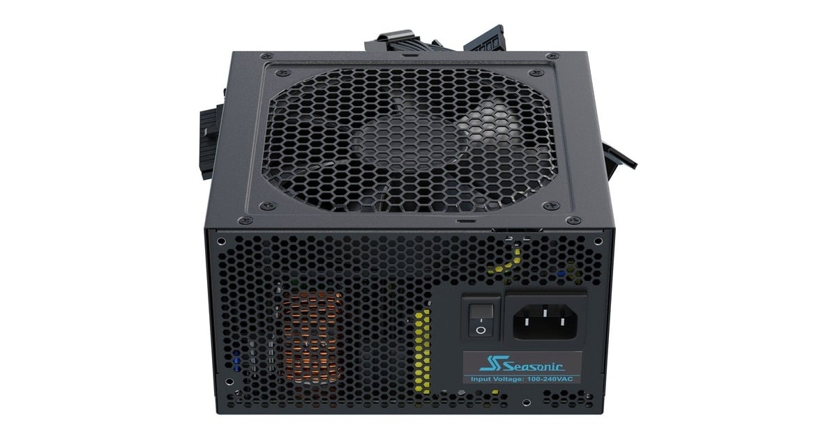 Seasonic G12 GC-550 550W, PC-Netzteil(schwarz, 2x PCIe, 550 Watt)