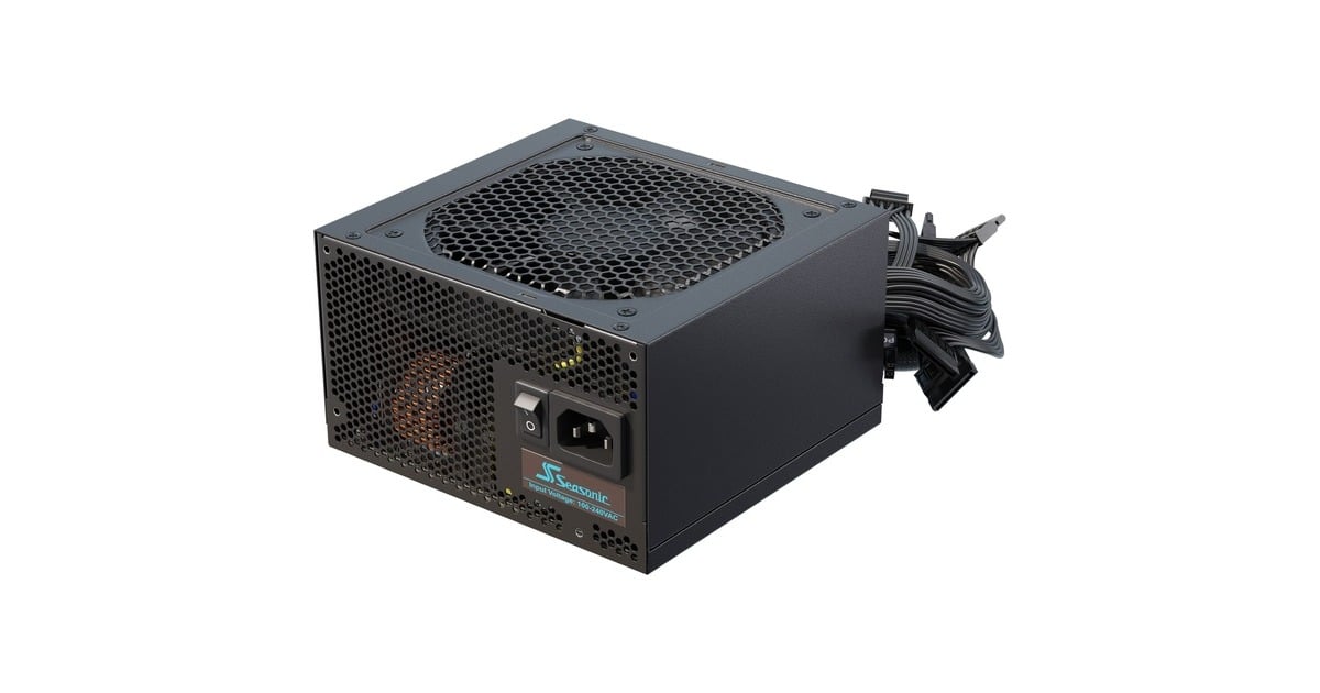 Seasonic G12 GC-550 550W, PC-Netzteil(schwarz, 2x PCIe, 550 Watt)