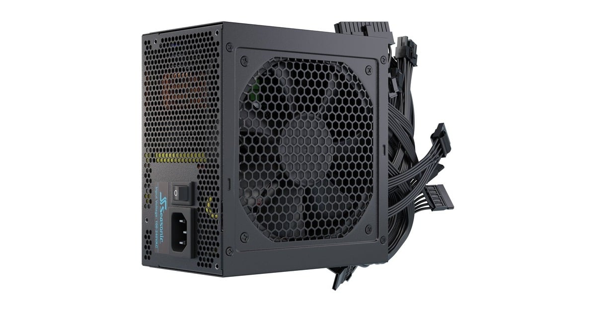 Seasonic G12 GC-550 550W, PC-Netzteil(schwarz, 2x PCIe, 550 Watt)