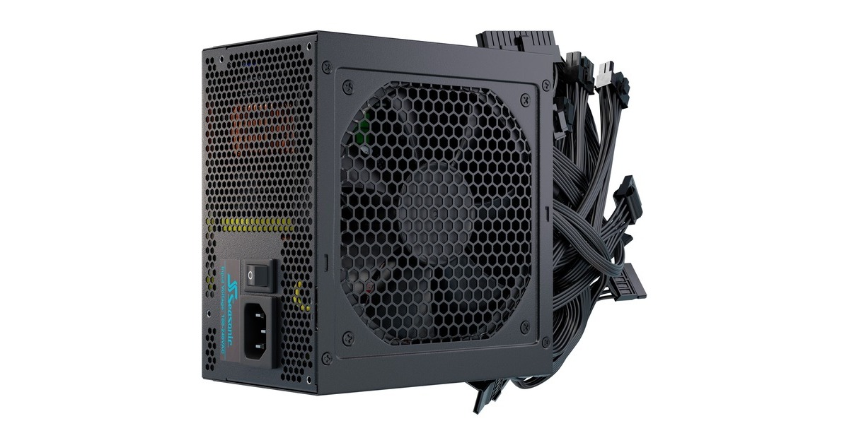 Seasonic G12 GM-650 650W, PC-Netzteil(4x PCIe, Kabelmanagement, 650 Watt)