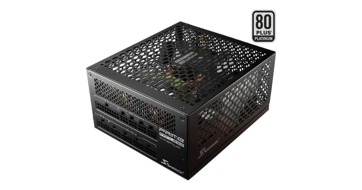 Seasonic PRIME Fanless PX-500 500W, PC-Netzteil(schwarz, 2x PCIe, Kabelmanagement, 500 Watt)
