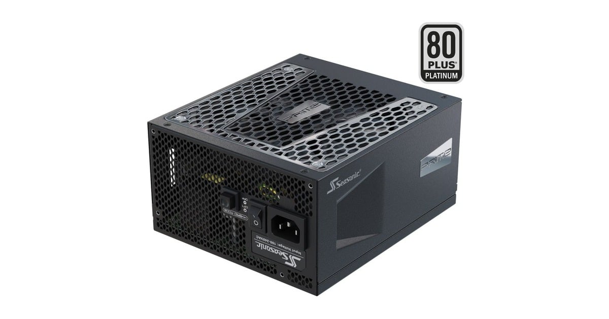 Seasonic PRIME PX-1300 1300W, PC-Netzteil(schwarz, 6x PCIe, Kabel-Management, 1300 Watt)