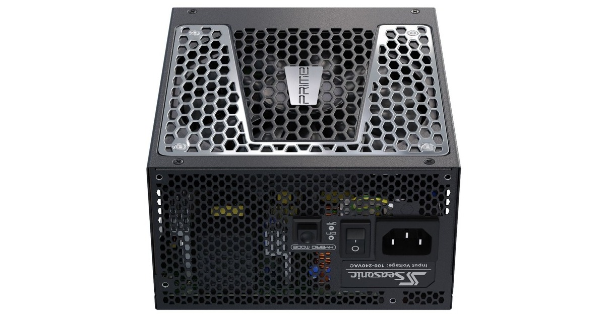 Seasonic PRIME PX-1300 1300W, PC-Netzteil(schwarz, 6x PCIe, Kabel-Management, 1300 Watt, Outlet)