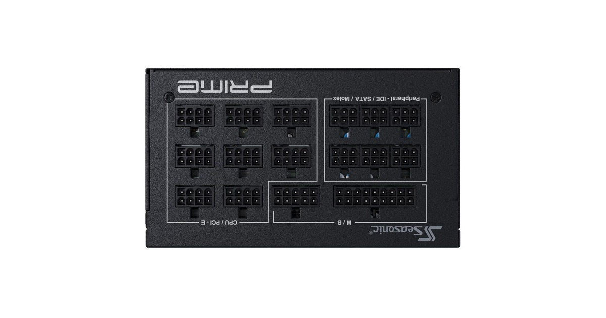 Seasonic PRIME PX-1300 1300W, PC-Netzteil(schwarz, 6x PCIe, Kabel-Management, 1300 Watt, Outlet)