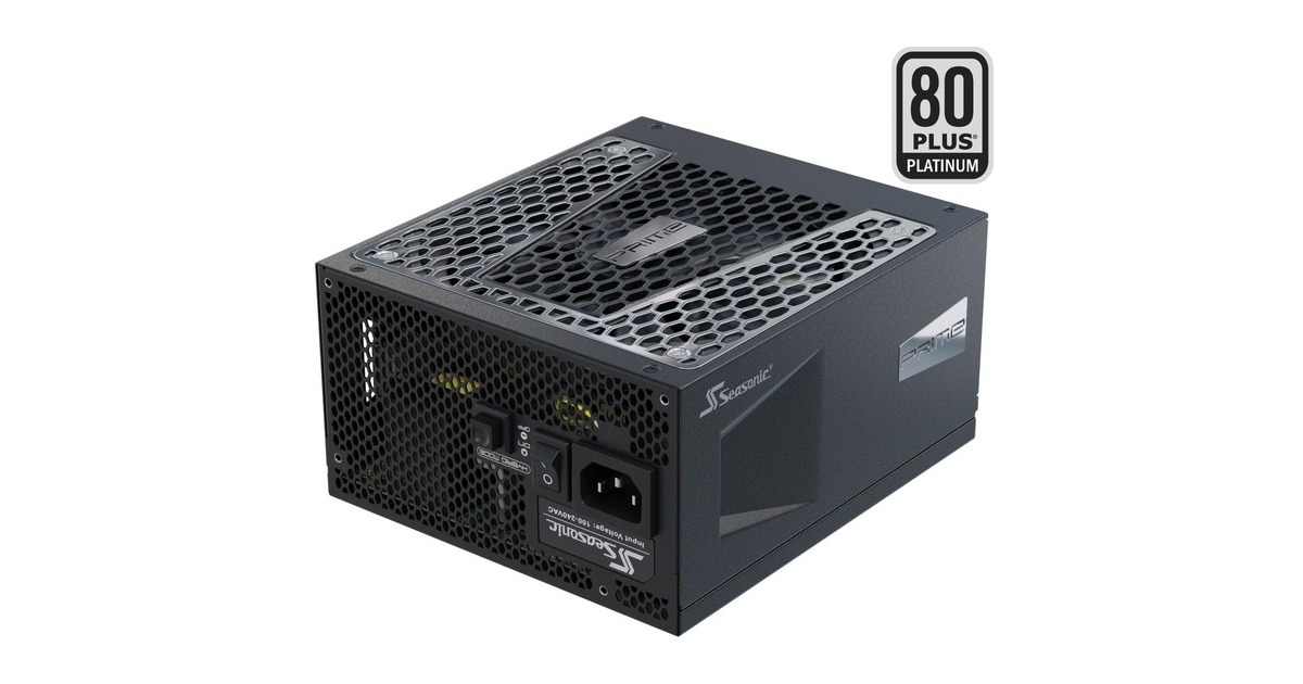 Seasonic PRIME-PX-850, PC-Netzteil(schwarz, 6x PCIe, Kabel-Management, 850 Watt)